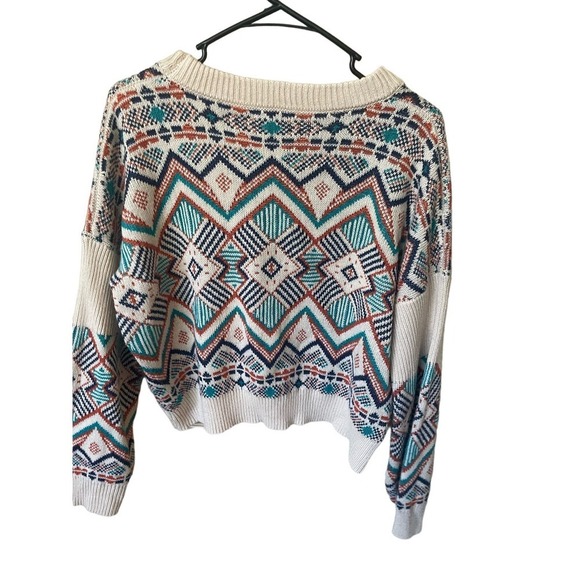 En Creme Aztec Sweater - Picture 4 of 5